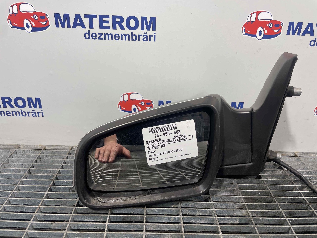 OGLINDA EXTERIOARA STANGA OPEL ZAFIRA B ZAFIRA B - - (2005 2011)