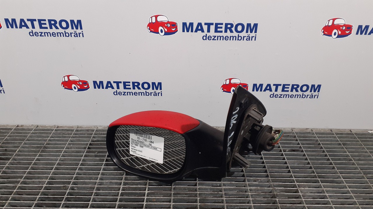 OGLINDA EXTERIOARA STANGA PEUGEOT 206 206 - - (1998 2003)