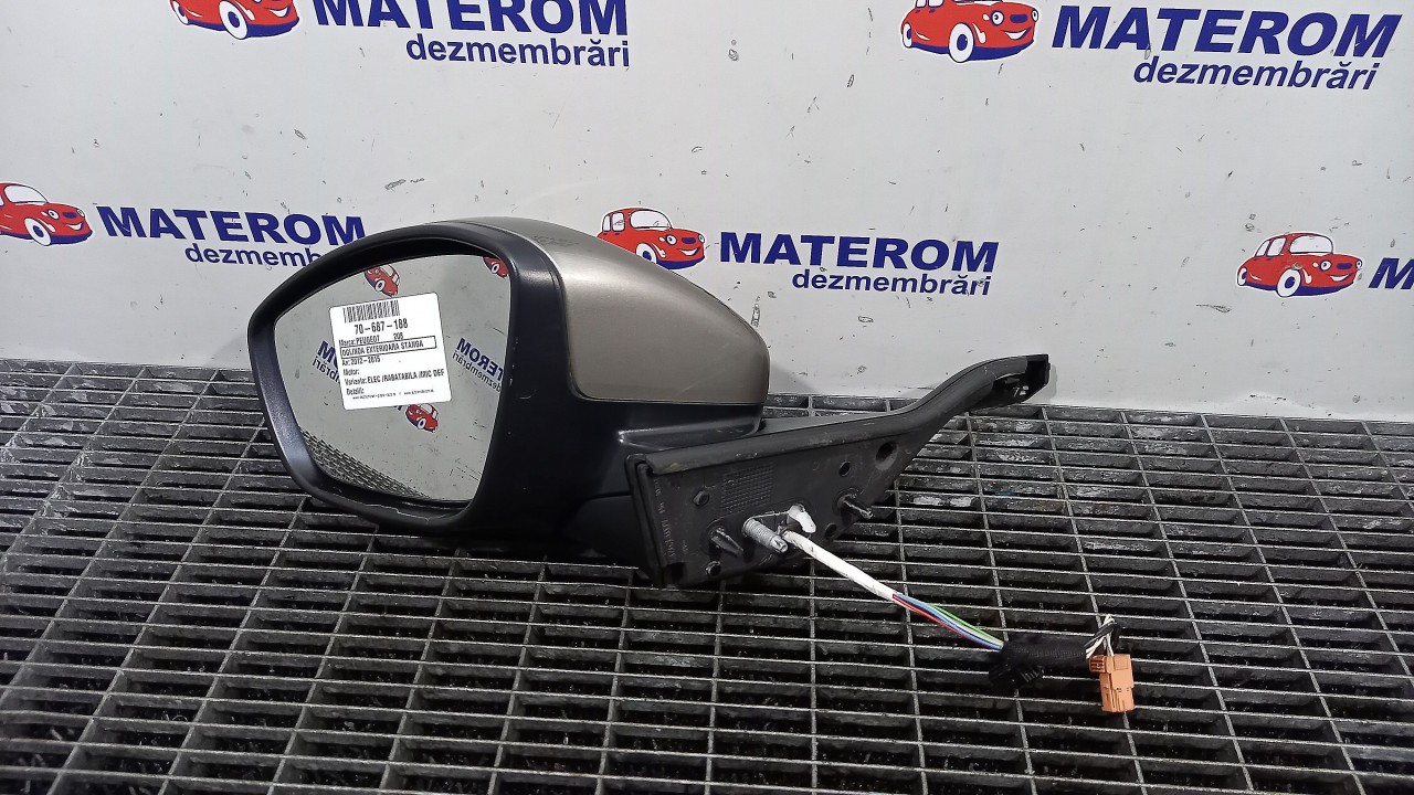 OGLINDA EXTERIOARA STANGA PEUGEOT 208 208 - - (2012 2015)