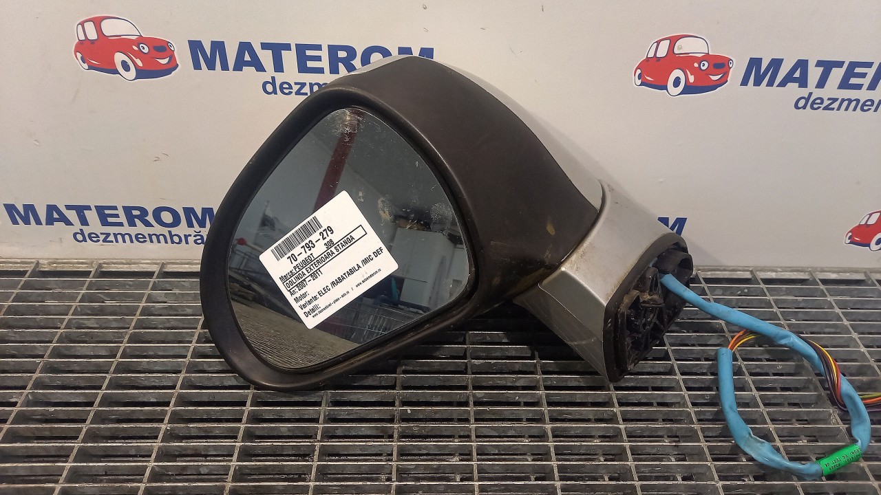 OGLINDA EXTERIOARA STANGA PEUGEOT 308 - - (2007 2011)