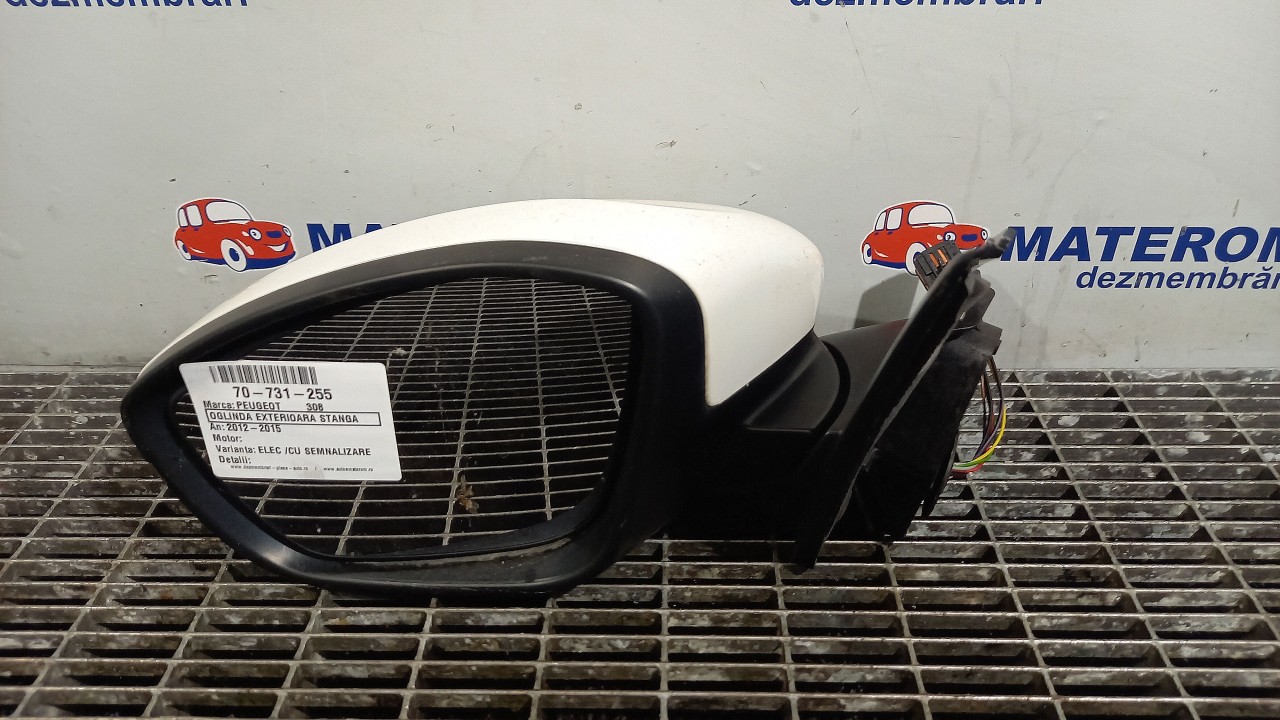 OGLINDA EXTERIOARA STANGA PEUGEOT 308 - - (2012 2015)