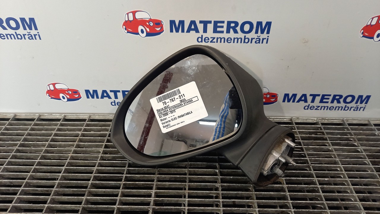 OGLINDA EXTERIOARA STANGA SEAT IBIZA - - (2008 2012)
