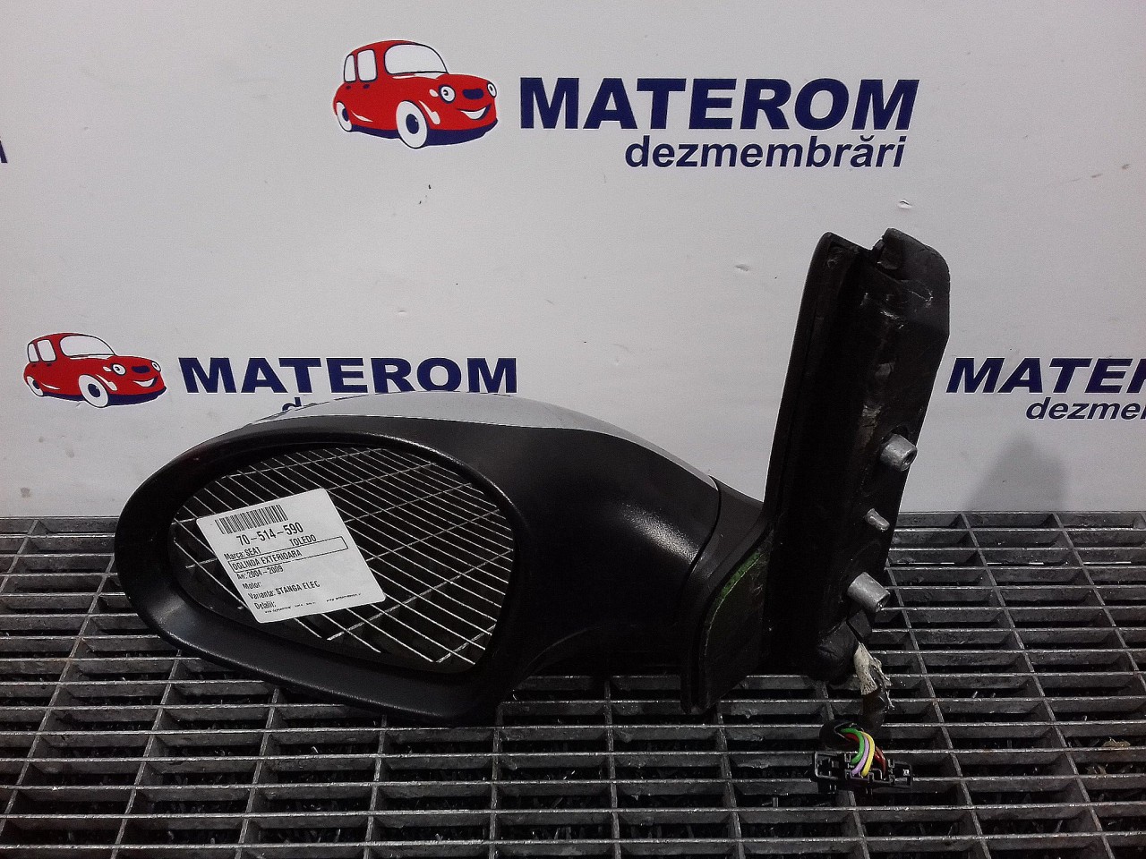 OGLINDA EXTERIOARA STANGA SEAT TOLEDO TOLEDO - - (2004 2009)