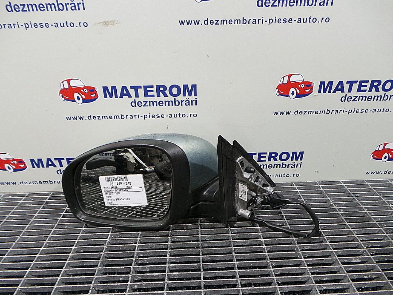 OGLINDA EXTERIOARA STANGA SKODA FABIA - - (2010 2013)