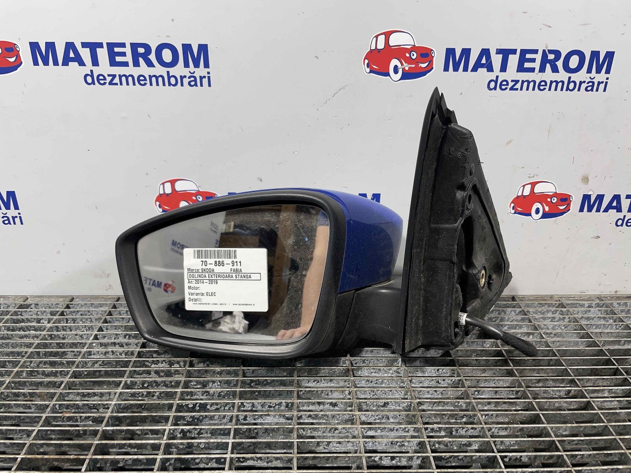 OGLINDA EXTERIOARA STANGA SKODA FABIA - - (2018 2024)