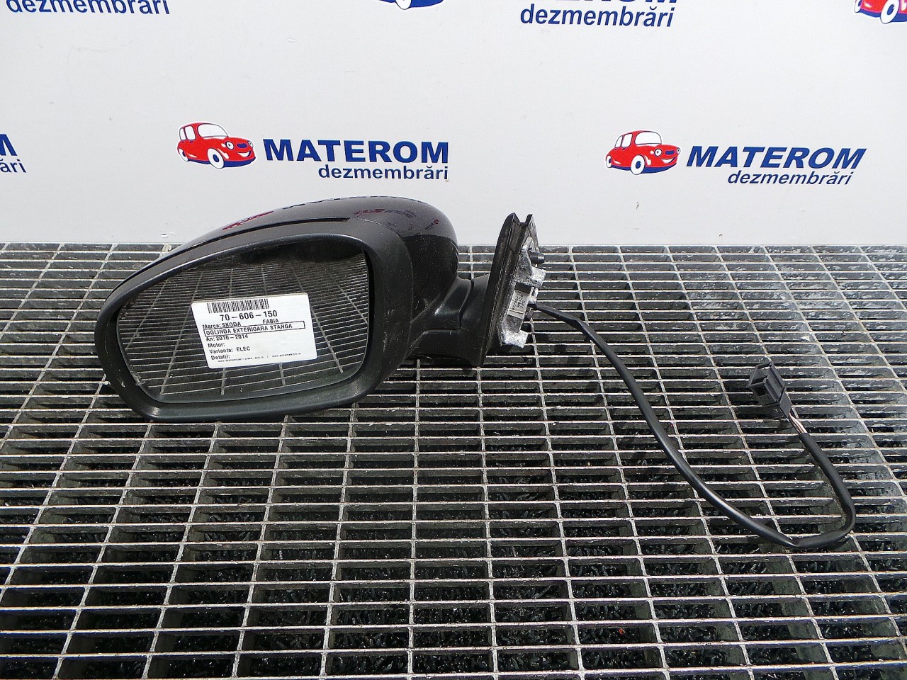 OGLINDA EXTERIOARA STANGA SKODA FABIA FABIA - - (2010 2013)