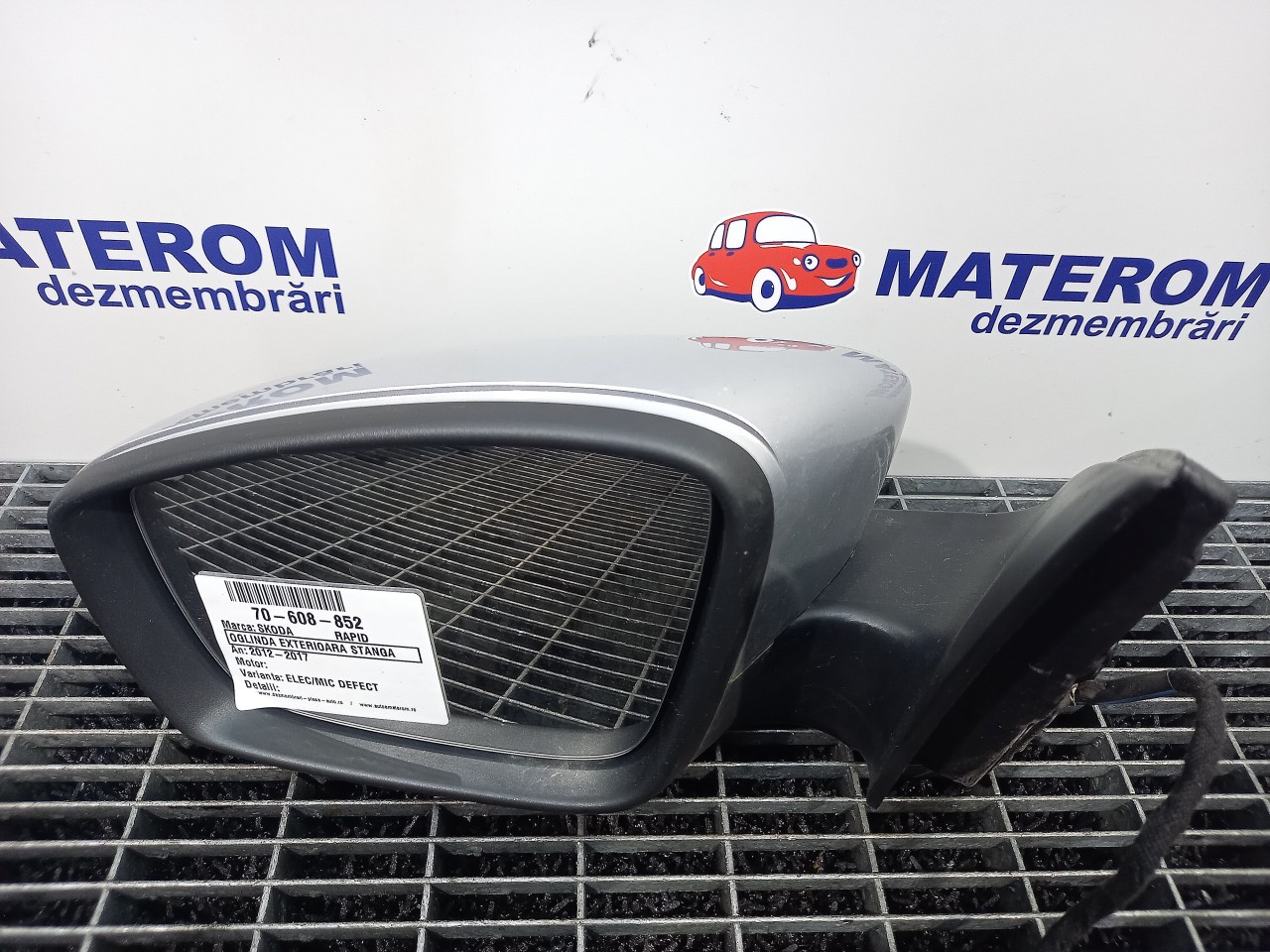 OGLINDA EXTERIOARA STANGA SKODA RAPID RAPID - - (2012 2017)