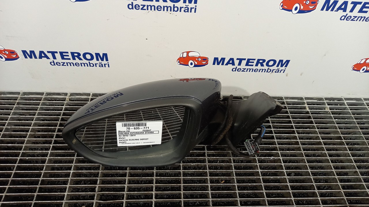 OGLINDA EXTERIOARA STANGA VW PASSAT PASSAT - - (2010 2014)
