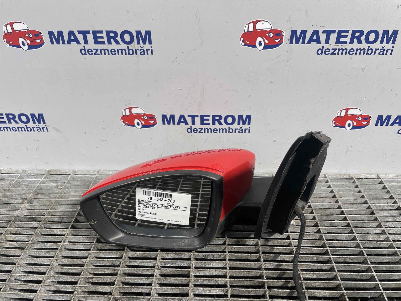 OGLINDA EXTERIOARA STANGA VW POLO - - (2009 2014)