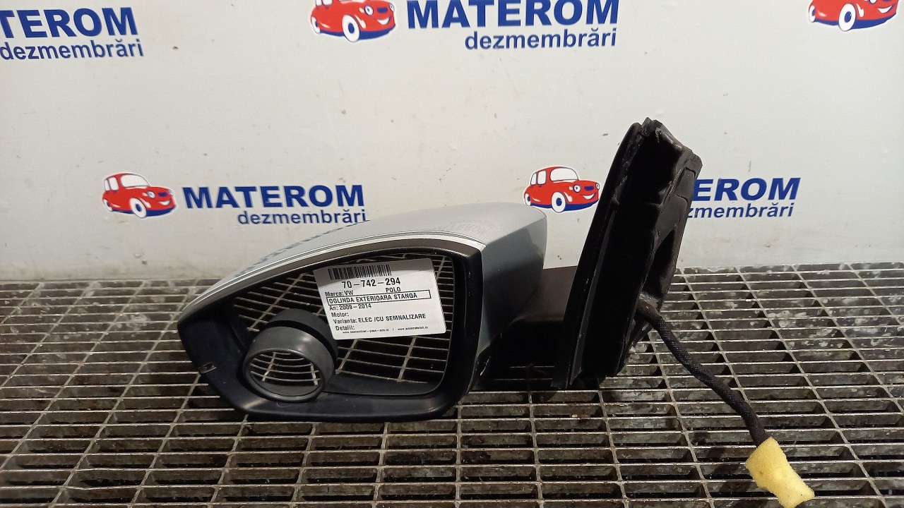 OGLINDA EXTERIOARA STANGA VW POLO POLO - - (2009 2014)