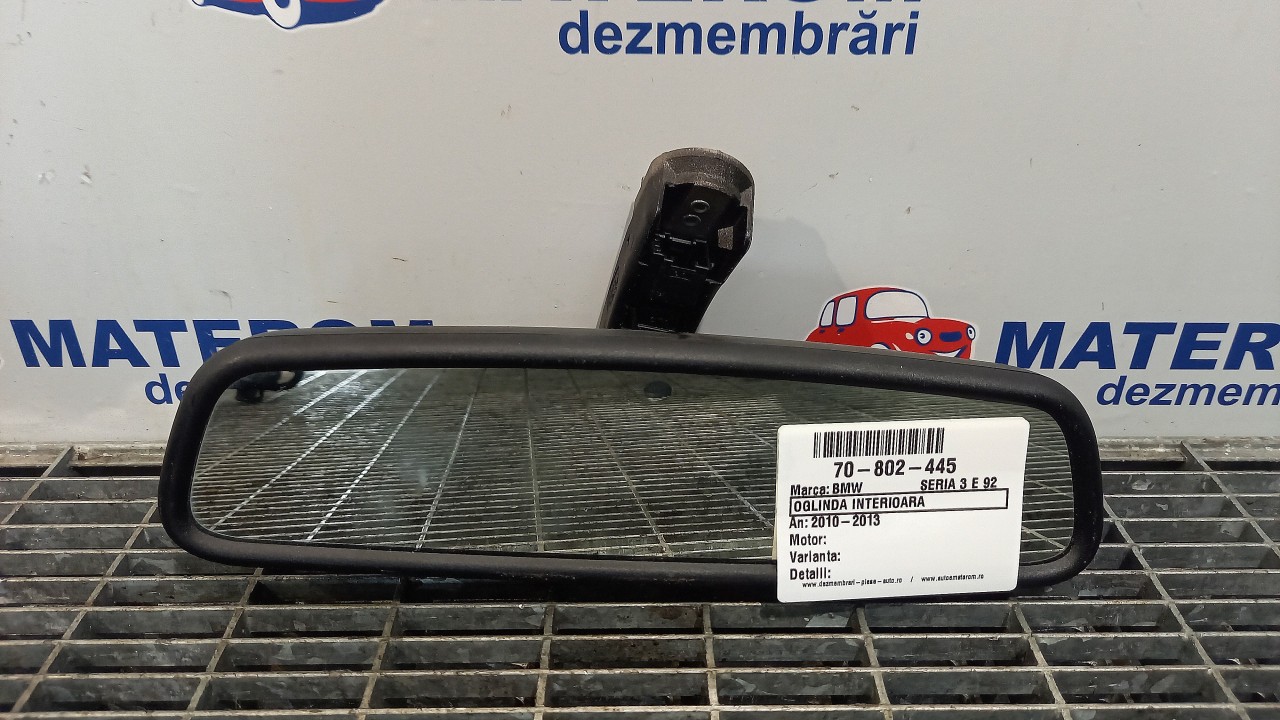 OGLINDA INTERIOARA BMW SERIA 3 E 92 - - (2010 2013)