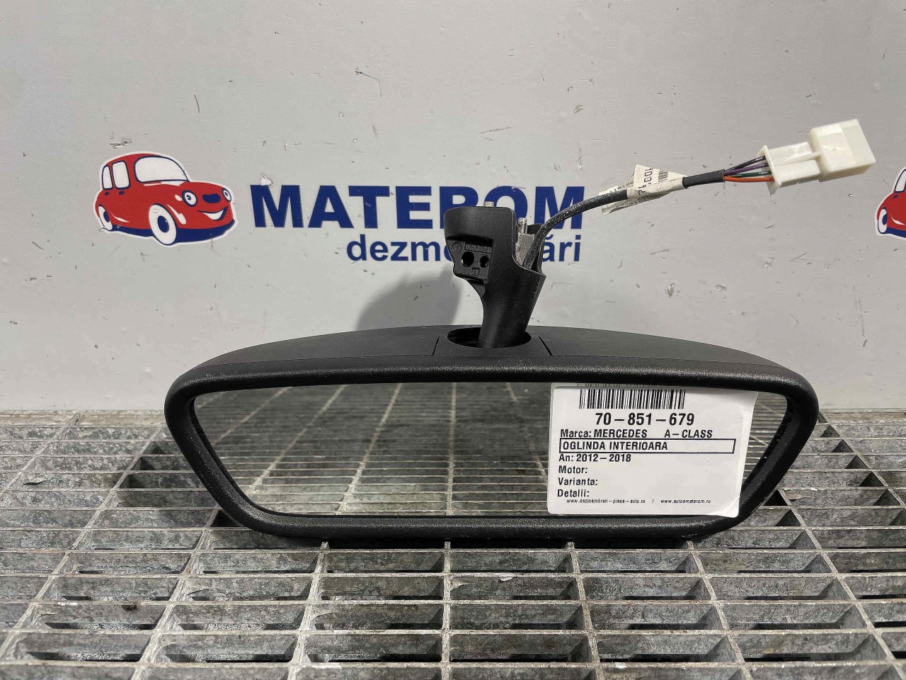 OGLINDA INTERIOARA MERCEDES A-CLASS A-CLASS - - (2012 2018)