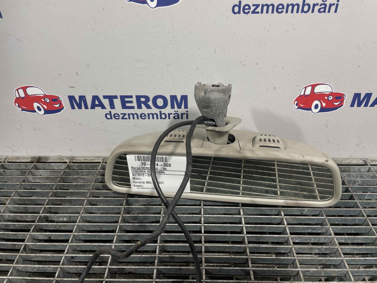 OGLINDA INTERIOARA MERCEDES ML ML - - (2012 2019)