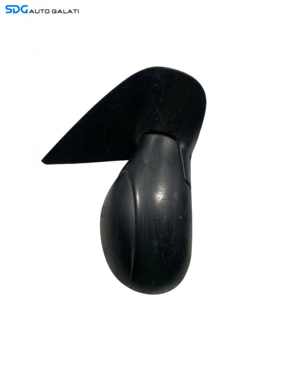 Oglinda Manuala Dreapta Peugeot 206 1998 - 2012 Culoare Negru Cod 017003 [L6534]