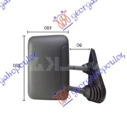 Oglinda Manuala Pregatita Pentru Vopsit - Iveco Daily 1990 , 93936853