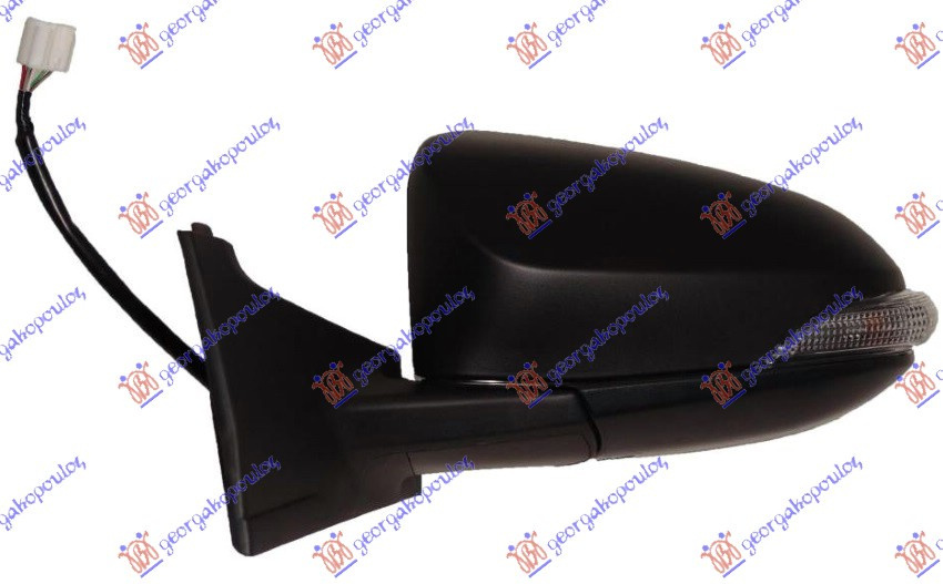 Oglinda Manuala Pregatita Pentru Vopsit - Toyota Yaris 2014 , 87940-0db40