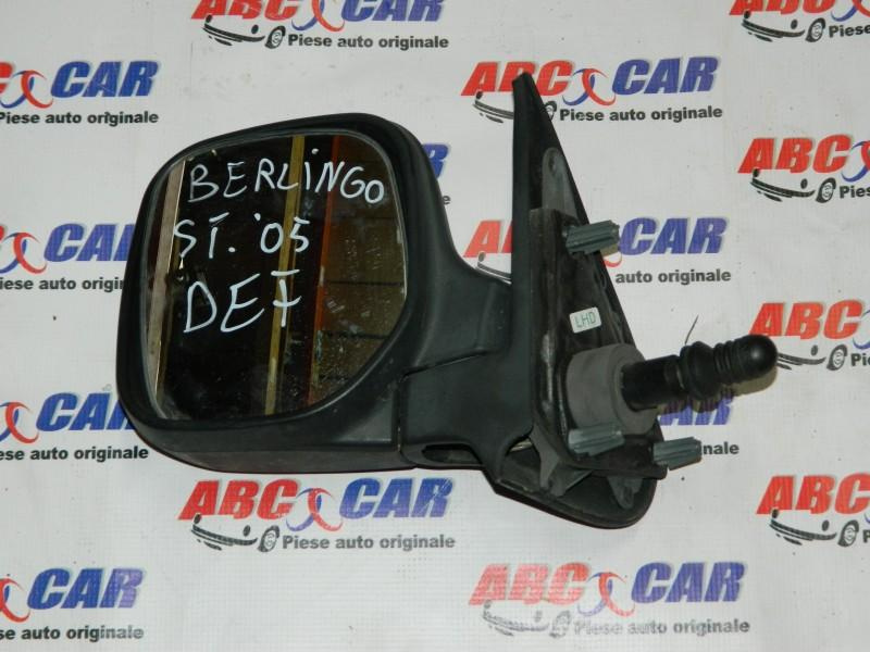 Oglinda manuala stanga Citroen Berlingo 2003-2007