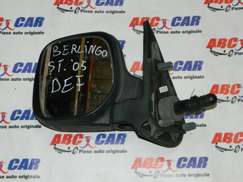 Oglinda manuala stanga Citroen Berlingo 2003-2007