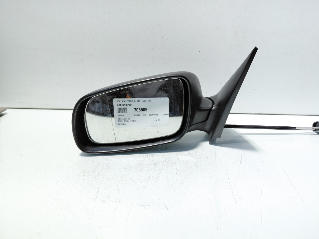 Oglinda manuala stanga, Skoda Fabia 1 (6Y2) vol pe stanga (id:706585)