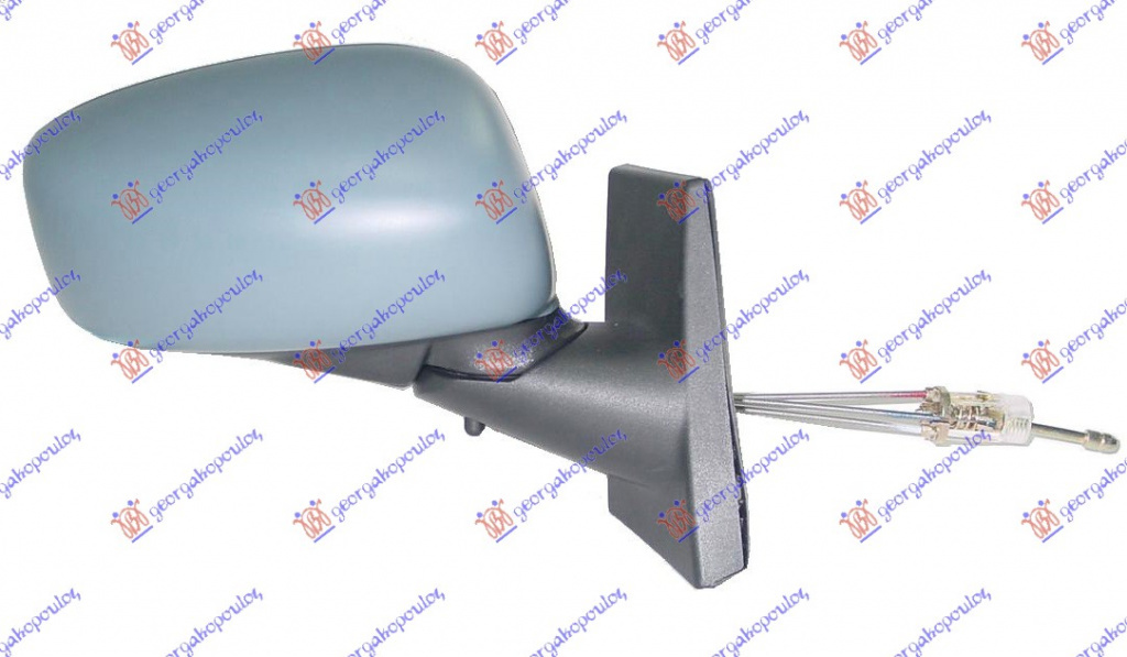 Oglinda Mecanica -09 Pregatita Pentru Vopsit - Fiat Idea 2004 , 735358818