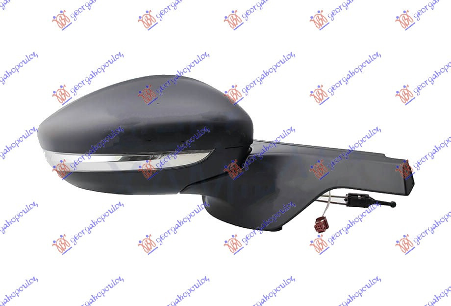 Oglinda Mecanica 4pin -18 - Citroen C3 2016 , 98128564xt