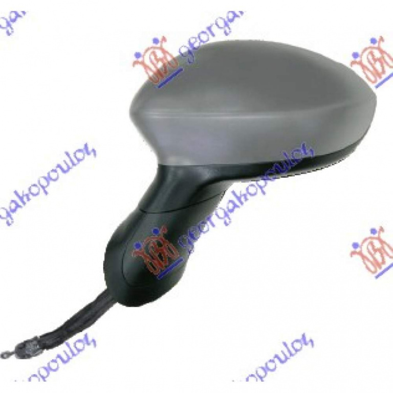 Oglinda Mecanica Pregatita Pentru Vopsit - Fiat Punto Evo 2009 , 735473790