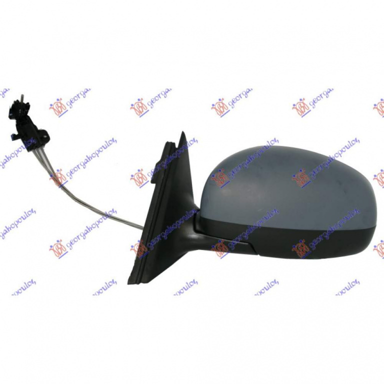 Oglinda Mecanica Pregatita Pentru Vopsit - Skoda Fabia 2010 , 5j0857508d