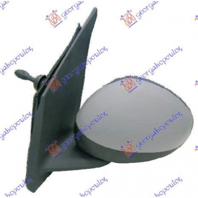 Oglinda Mecanica Pregatita Pentru Vopsit - Toyota Aygo 2012 , 8149xw