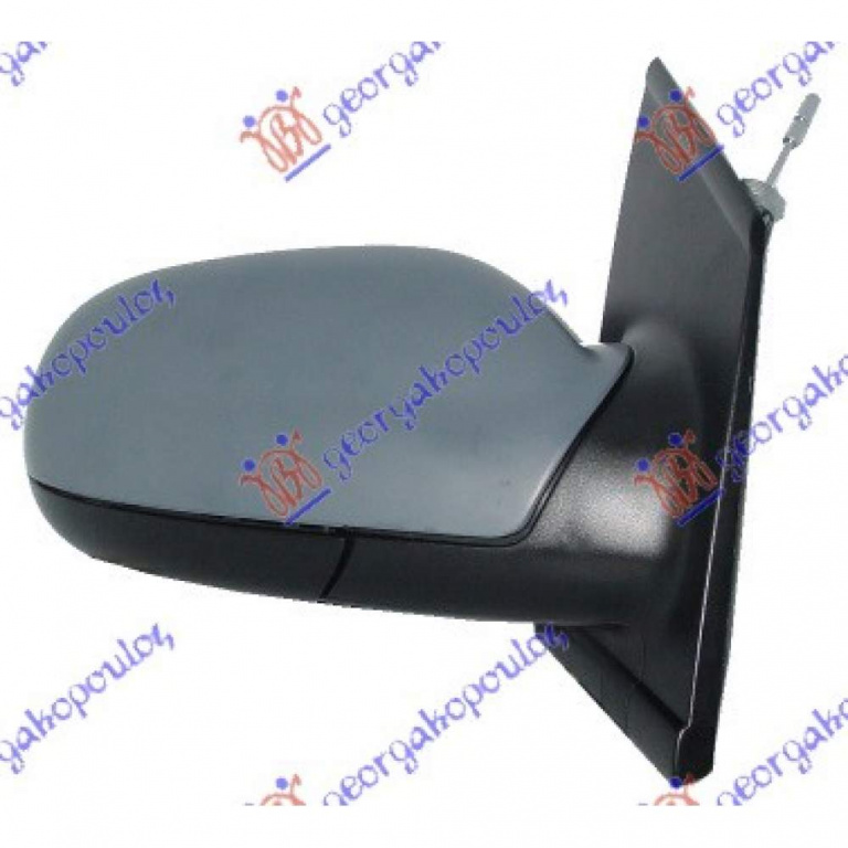 Oglinda Mecanica Pregatita Pentru Vopsit - Vw Cross Polo 2005 , 6q1857508n