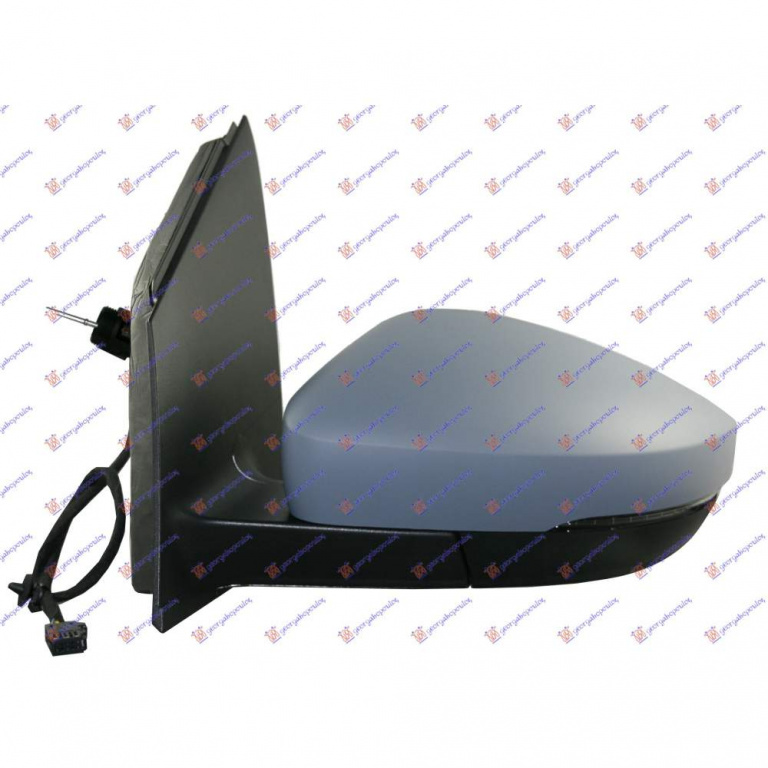 Oglinda Mecanica Pregatita Pentru Vopsit - Vw Cross Polo 2009 , 6c1857507