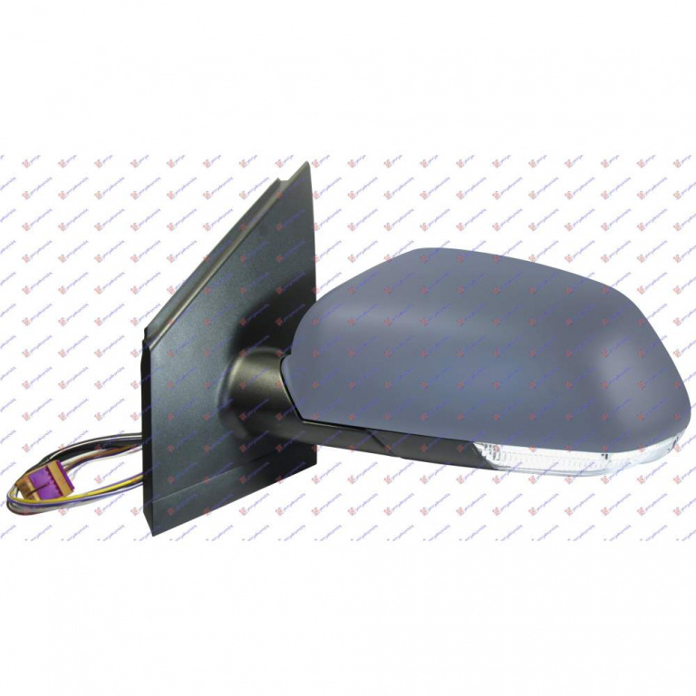 Oglinda Mecanica Pregatita Pentru Vopsit - Vw Cross Polo 2005 , 6q1857507n