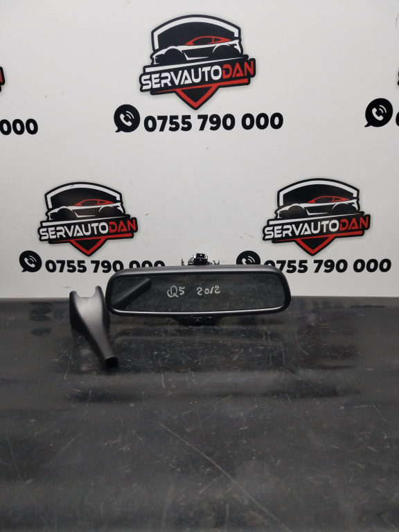 Oglinda retrovizoare interior Audi Q5 (2008-2012) [8R] 2.0 Motorina 2012, 8T0857511AB / 8R0857593AA