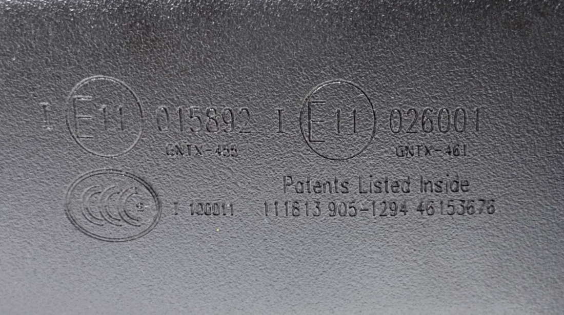Oglinda Retrovizoare Interior Dacia Logan 2 2012 - 2016 Cod 015892 026001 [M4015]