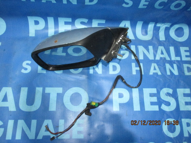 Oglinda retrovizoare Peugeot 807;  14009348ZR (carcasa fisurata)