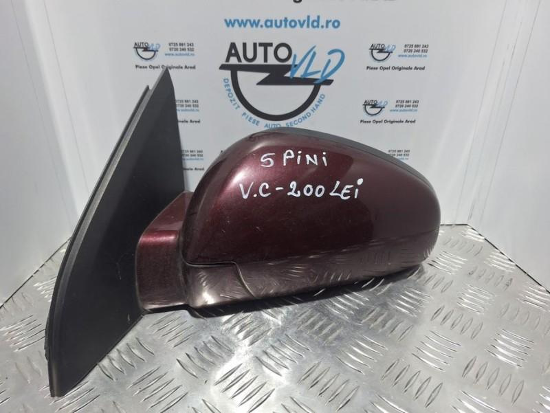 Oglinda stanga 5 pini Opel Vectra C 2002-2005