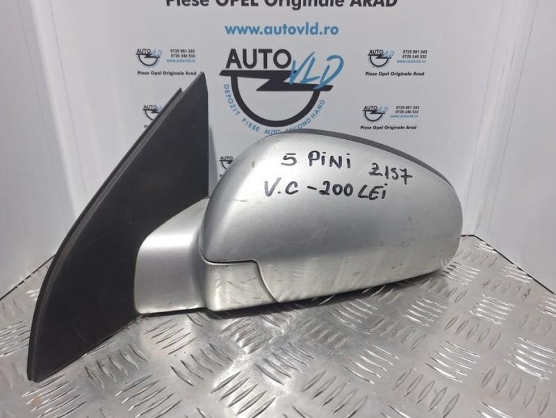 Oglinda stanga 5 pini Opel Vectra C 2002-2005