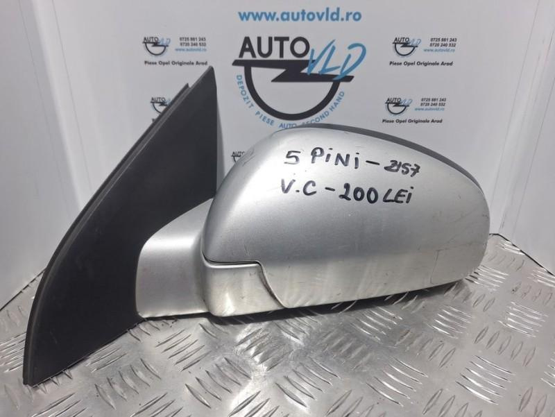 Oglinda stanga 5 pini Opel Vectra C facelift 2005-2009