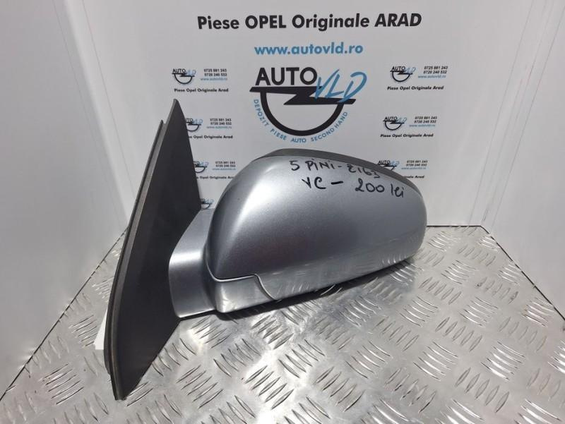 Oglinda stanga 5 pini Opel Vectra C facelift 2005-2009