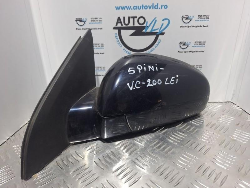 Oglinda stanga 5 pini Opel Vectra C facelift 2005-2009