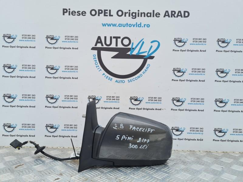 Oglinda stanga 5 pini Opel Zafira B Facelift 2008-2014