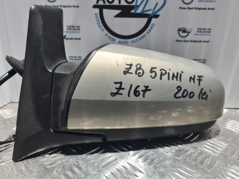 Oglinda stanga 5 Pini Z167 Opel Zafira B 2005-2014