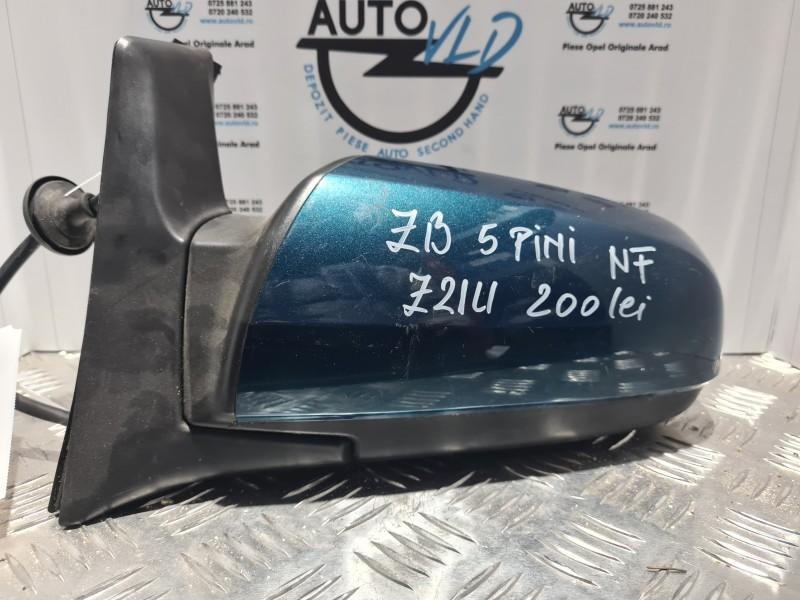 Oglinda stanga 5 Pini Z21U Opel Zafira B 2005-2014