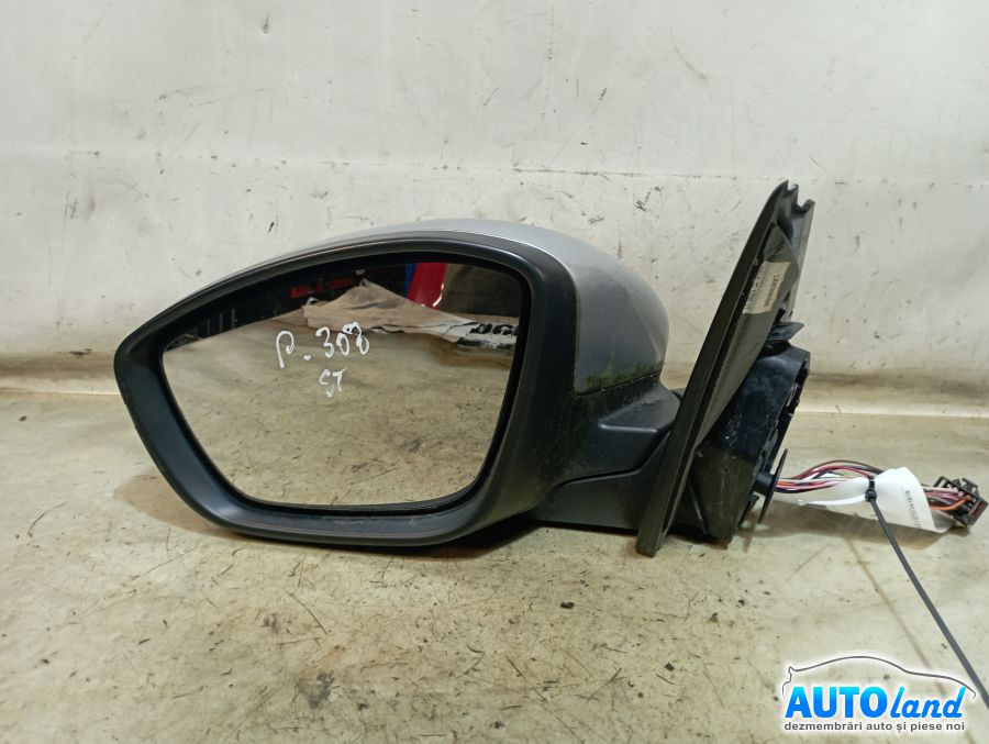 Oglinda Stanga 98088638xt Dupa 2014, Completa, Electrica, cu Semnaliz Peugeot 308 4A ,4C 2007