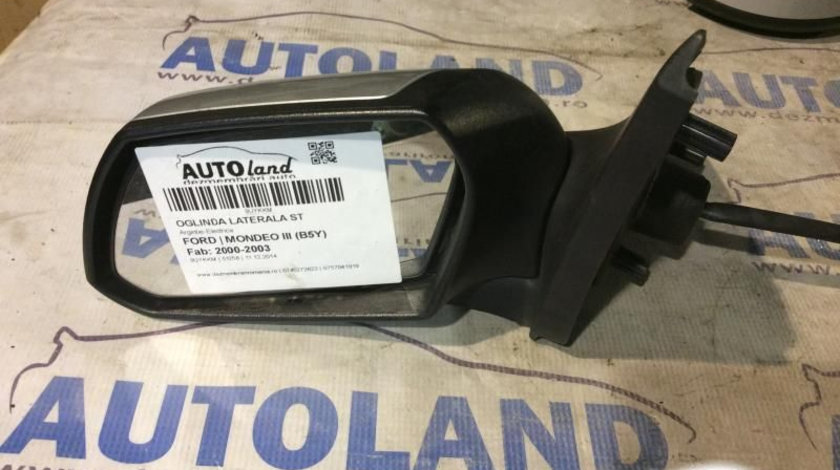 Oglinda Stanga Argintie-electrica Ford MONDEO III B5Y 2000-2003