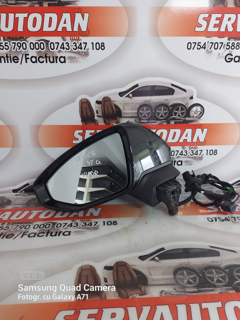 Oglinda stanga Audi A6 (2018->) [C8, 4K] 3.0 Motorina 2019, VOLAN DREAPTA