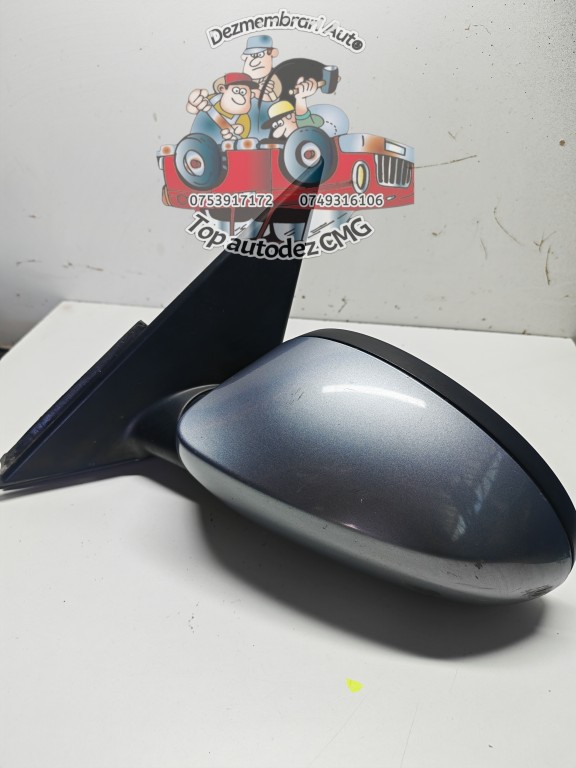 Oglinda stanga Bmw Seria 1 E87 Quarz blau metalic 18/7 electrica cu incalzire