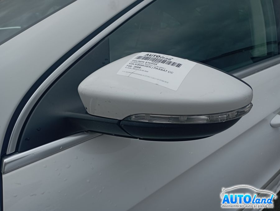 Oglinda Stanga Cu Semnalizare, Electrica, cu Incalzire Volkswagen PASSAT CC 2008