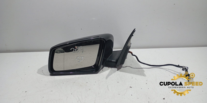 Oglinda stanga culoare 197 Negru Obsidian 8pini Mercedes-Benz C-Class W204/S204 [2007 - 2012]