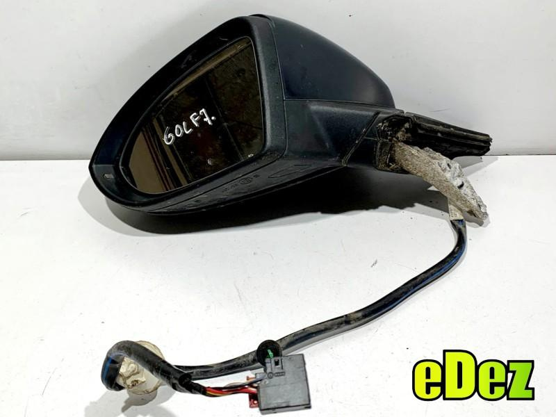 Oglinda stanga culoare gri - li7f uranogrey Volkswagen Golf 7 (2012-2017) 5G1857507BF