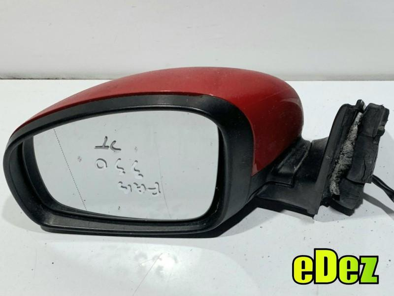 Oglinda stanga culoare rosie - lf3k Skoda Fabia 2 facelift (2010-2014) 5j0857933